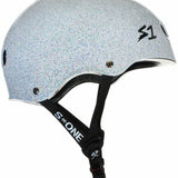 S-One Helmet Lifer White Glitter