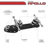 Crazy Skates Apollo Roller Skate Plate