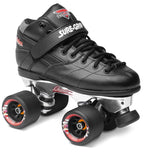 Sure Grip Rebel Avanti Aluminum Derby Rollerskates Black