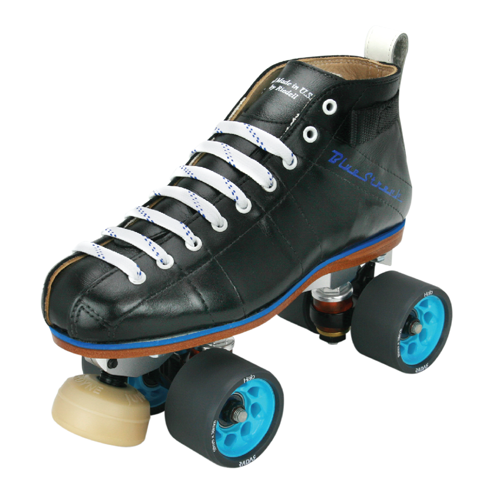 Riedell Blue Streak RS Roller Skate Set