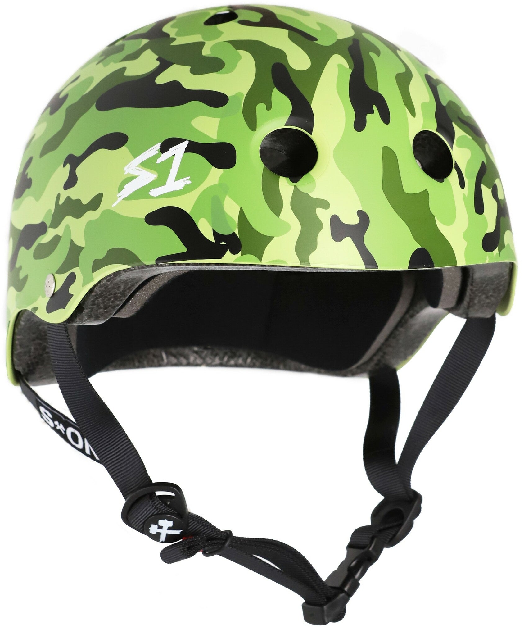 S-One Helmet Lifer Cyan Matte Camo