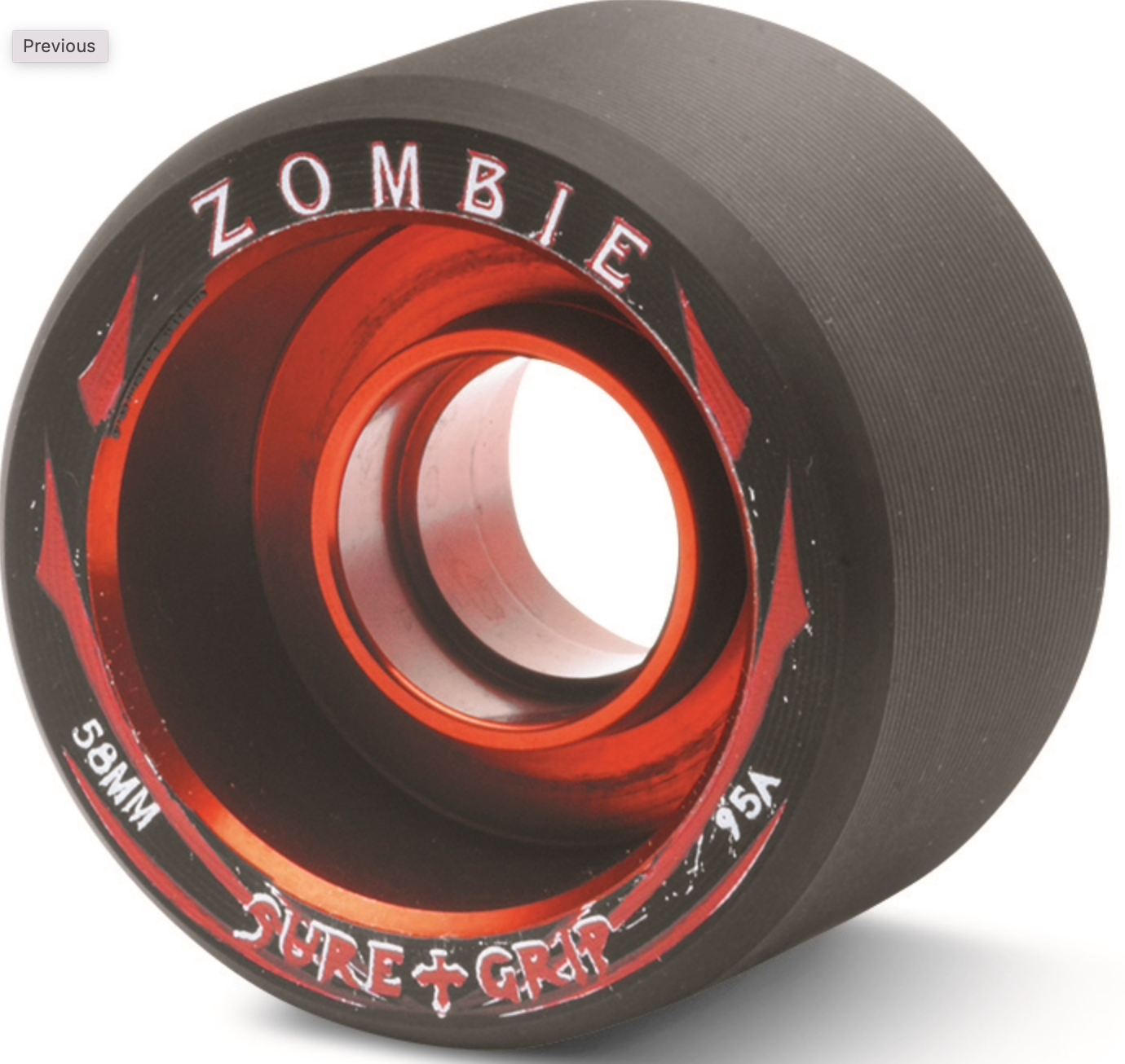 Sure-Grip Zombie Derby Wheels 4 Pack (USA Made)
