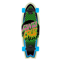 Santa Cruz Shark Cruiser Skateboard Rad Dot