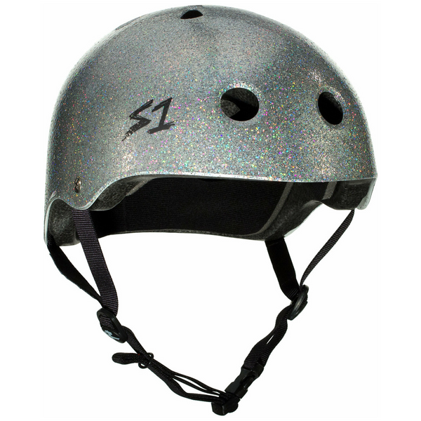 S-One Helmet Lifer Silver Glitter