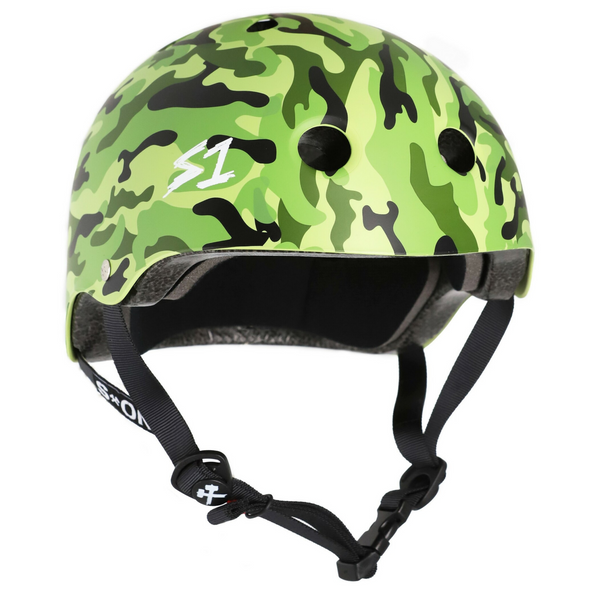 S-One Helmet Lifer Matte Green Camo