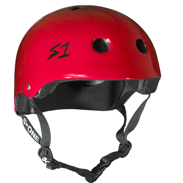 S-One Helmet Lifer Bright Red Gloss
