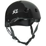 S-One Lifer Helmet is a multi-certified multi-impact helmet available in a variety of colors. Pictured here in gloss black. S1 Lifer.