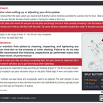 PowerDyne Arius Platnum setup and maintenance instructions. Available at Seaside Skates.