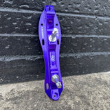 Atom pilot falcon roller skate base plates in purple