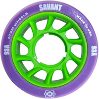 Atom Savant Quad Skate Wheel (4 Pack)