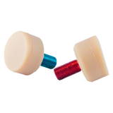 Gumball roller skate toe stops in natural color