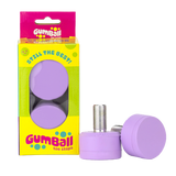 Gumball roller skate toe stops in grape color