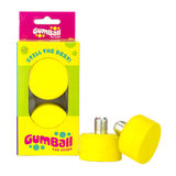 Gumball roller skate toe stops in lemon color