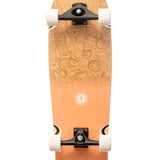 The Lil Ripper is a 31 inch surfskate board from NANA. Pictured with Logo Dip Salmon graphics.