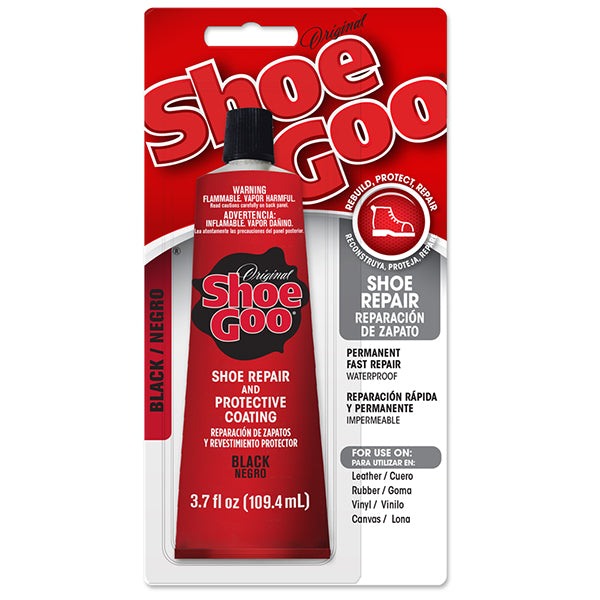 Shoe Goo shoe repair adhesive available at Seaside Skates