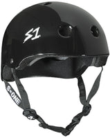 S-One Lifer Helmet is a multi-certified multi-impact helmet available in a variety of colors. Pictured here in gloss black.  S1 Lifer.