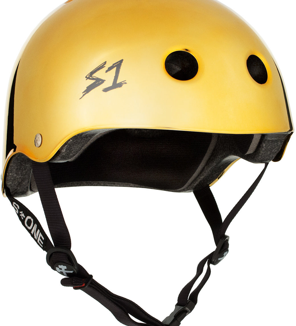 S-One Helmet Lifer Gold Mirror