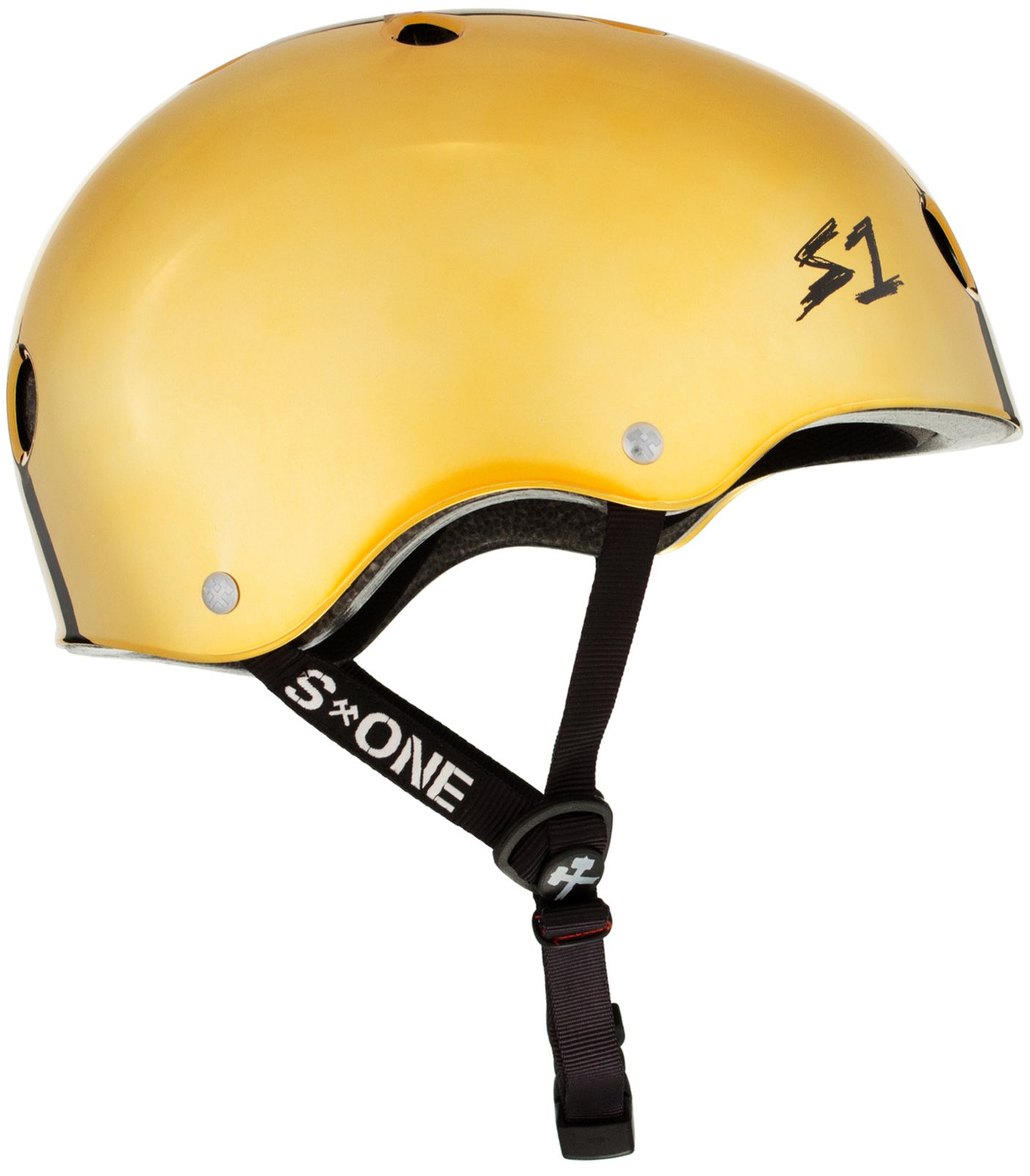 S-One Helmet Lifer Gold Mirror