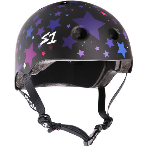 S-One Helmet Lifer Black Matte with Stars