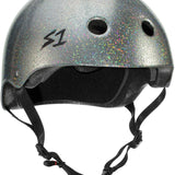 S-One Helmet Mega Lifer Silver gloss Glitter