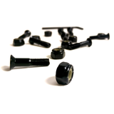 Trinity Skateboard Bolts 1.25" Black Pack of 8
